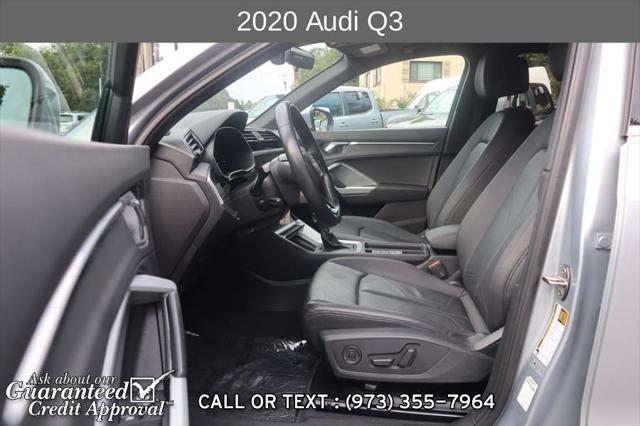 used 2020 Audi Q3 car, priced at $19,495
