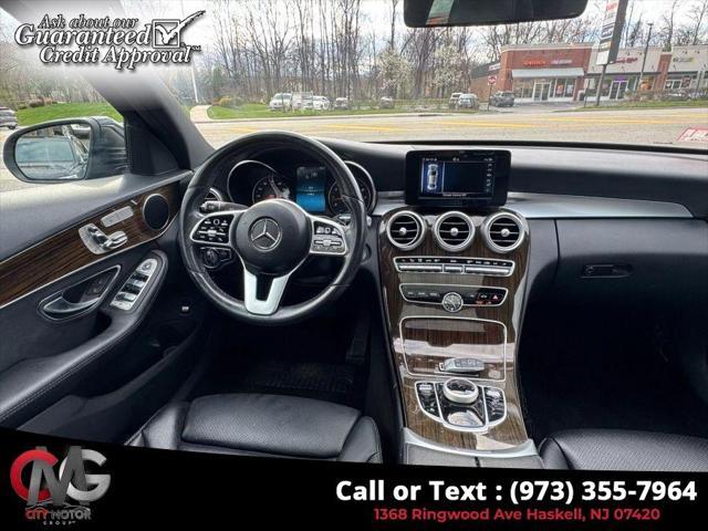 used 2019 Mercedes-Benz C-Class car, priced at $16,873
