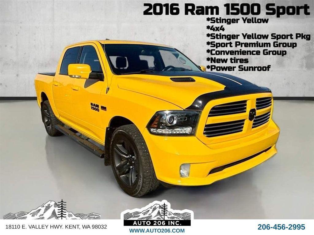 used 2016 Ram 1500 car, priced at $25,000