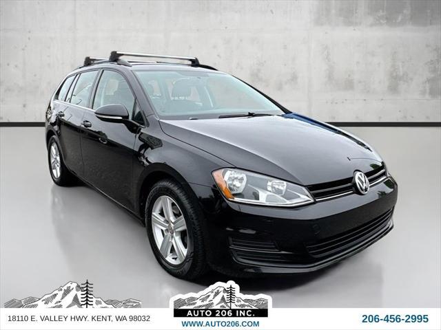 used 2015 Volkswagen Golf SportWagen car, priced at $15,880