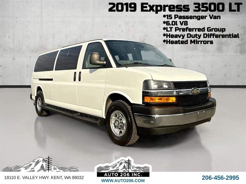 used 2019 Chevrolet Express 3500 car, priced at $21,880