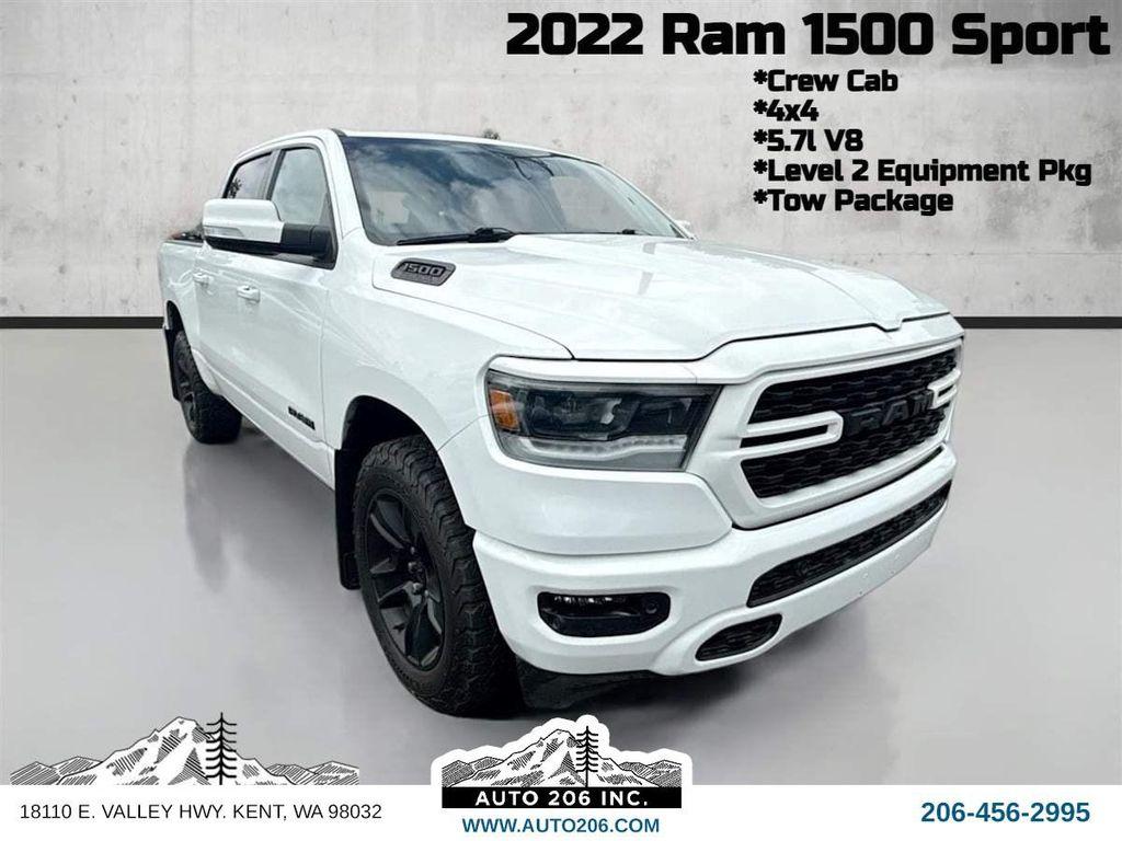 used 2022 Ram 1500 car, priced at $29,880