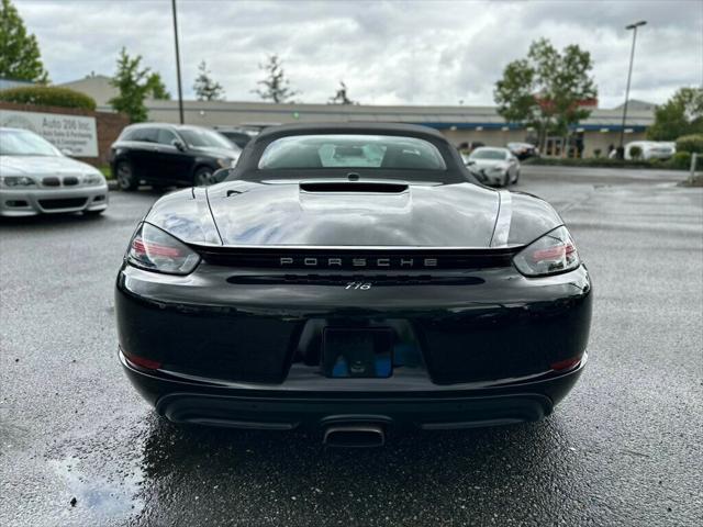 used 2018 Porsche 718 Boxster car, priced at $40,880