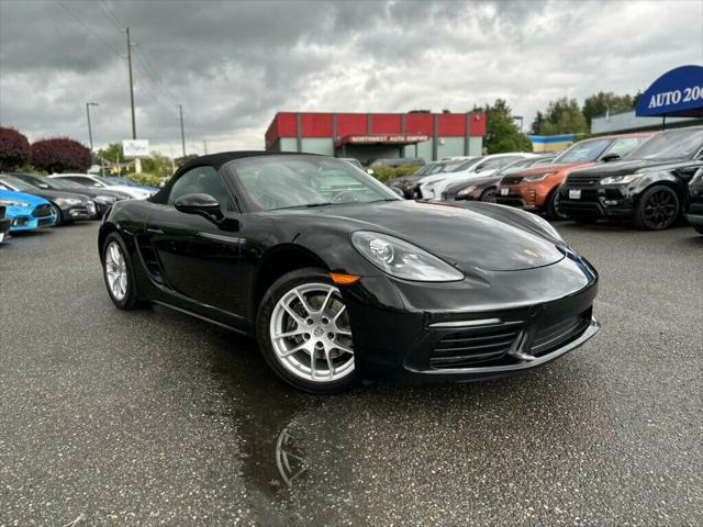 used 2018 Porsche 718 Boxster car, priced at $40,880