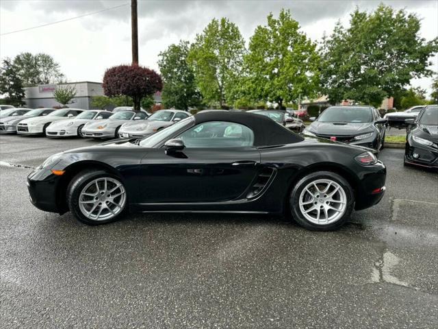 used 2018 Porsche 718 Boxster car, priced at $40,880