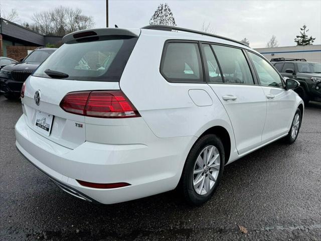 used 2018 Volkswagen Golf SportWagen car, priced at $9,880