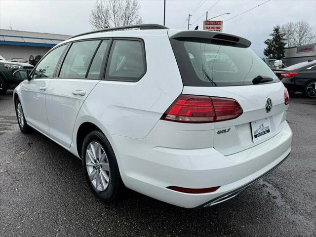 used 2018 Volkswagen Golf SportWagen car, priced at $9,880