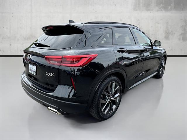 used 2021 INFINITI QX50 car, priced at $29,880