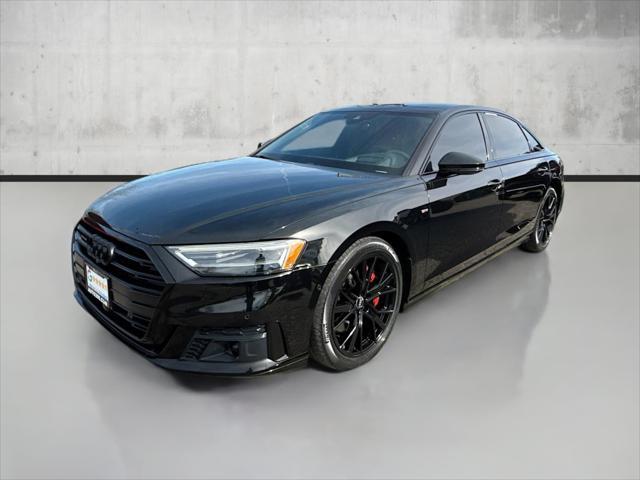 used 2021 Audi A8 car, priced at $36,880