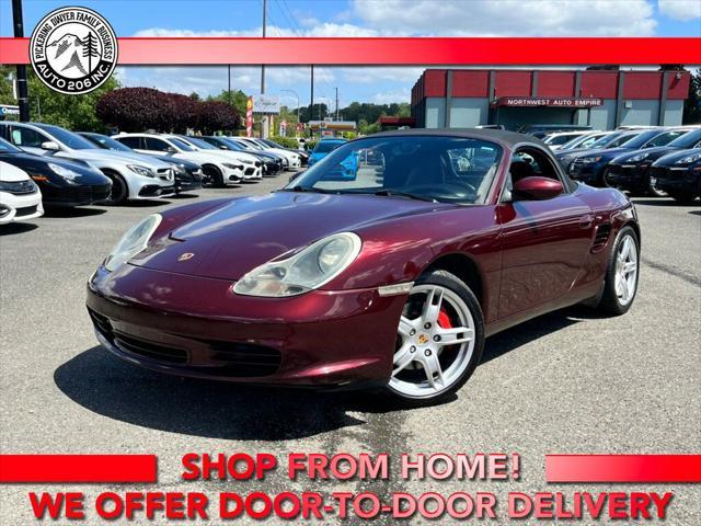 used 2004 Porsche Boxster car, priced at $18,880