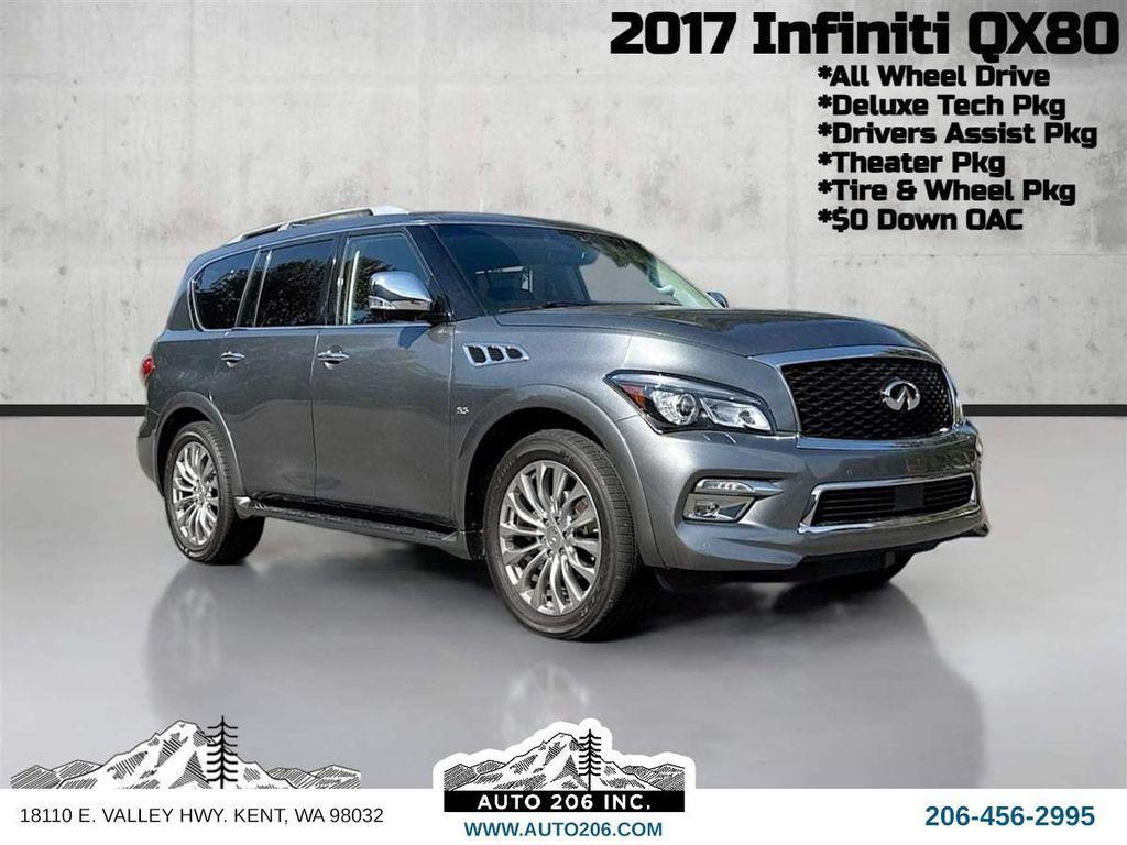 used 2017 INFINITI QX80 car, priced at $19,880
