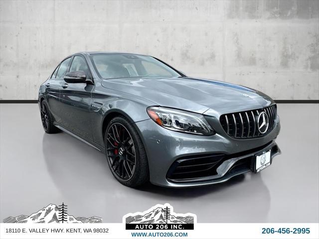 used 2020 Mercedes-Benz AMG C 63 car, priced at $64,880
