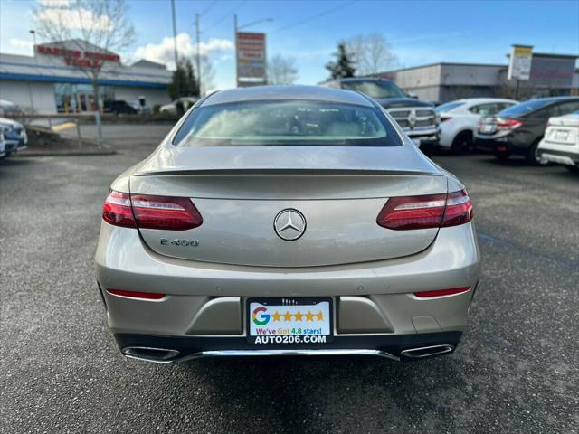 used 2018 Mercedes-Benz E-Class car, priced at $27,880