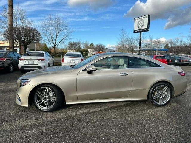 used 2018 Mercedes-Benz E-Class car, priced at $27,880