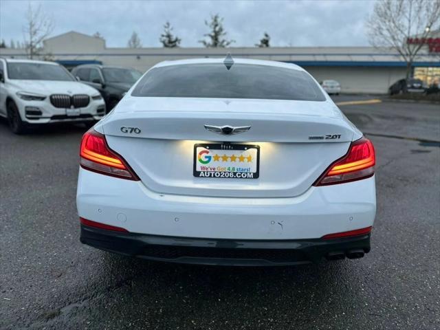 used 2019 Genesis G70 car, priced at $19,880