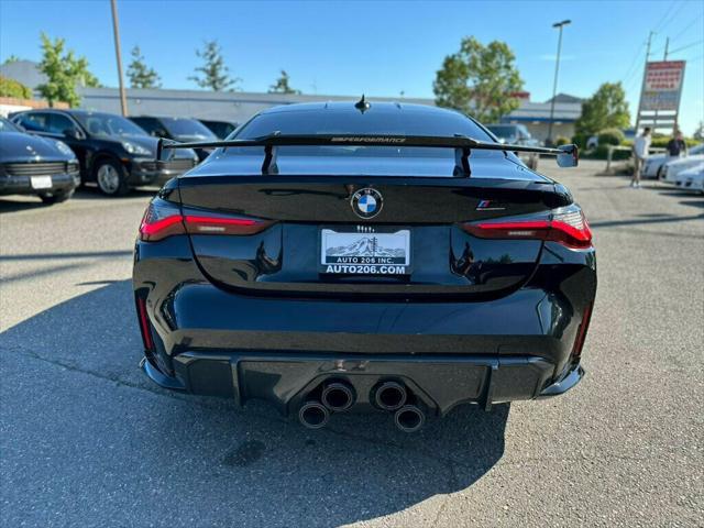 used 2021 BMW M4 car, priced at $79,580