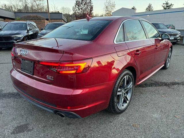 used 2018 Audi A4 car, priced at $21,380