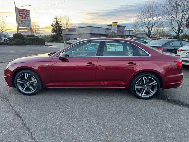 used 2018 Audi A4 car, priced at $21,380