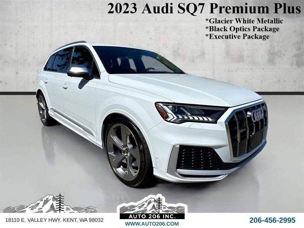 used 2023 Audi SQ7 car, priced at $74,880