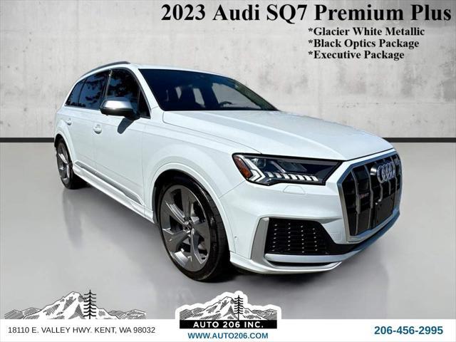 used 2023 Audi SQ7 car, priced at $76,880