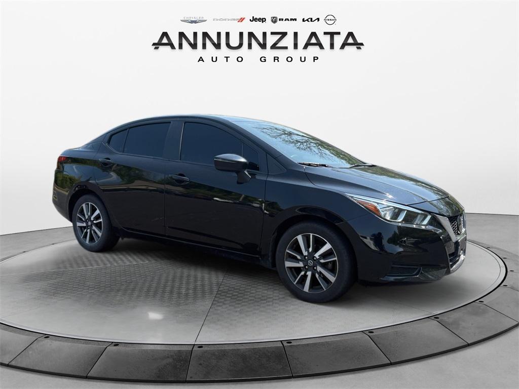 used 2021 Nissan Versa car, priced at $13,999