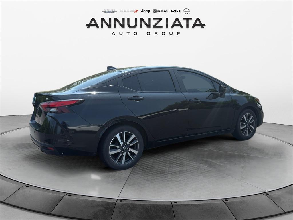 used 2021 Nissan Versa car, priced at $13,999