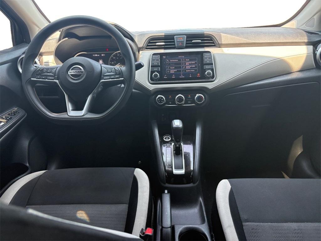 used 2021 Nissan Versa car, priced at $13,999