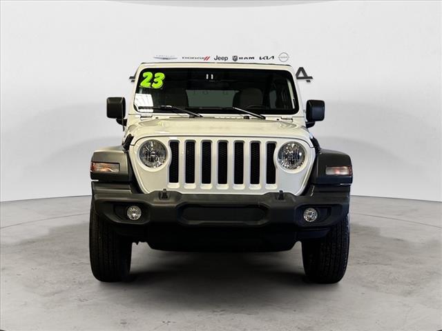 used 2023 Jeep Wrangler car, priced at $32,785