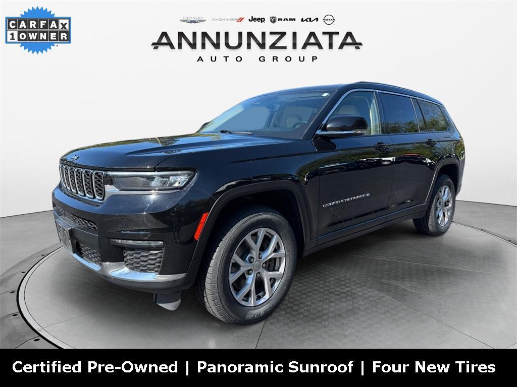 used 2021 Jeep Grand Cherokee L car, priced at $26,099