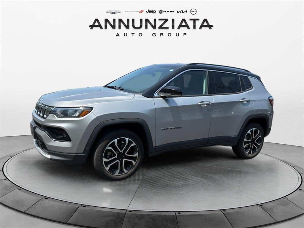used 2022 Jeep Compass car, priced at $23,999