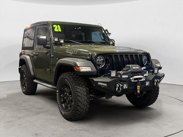 used 2021 Jeep Wrangler car, priced at $28,995