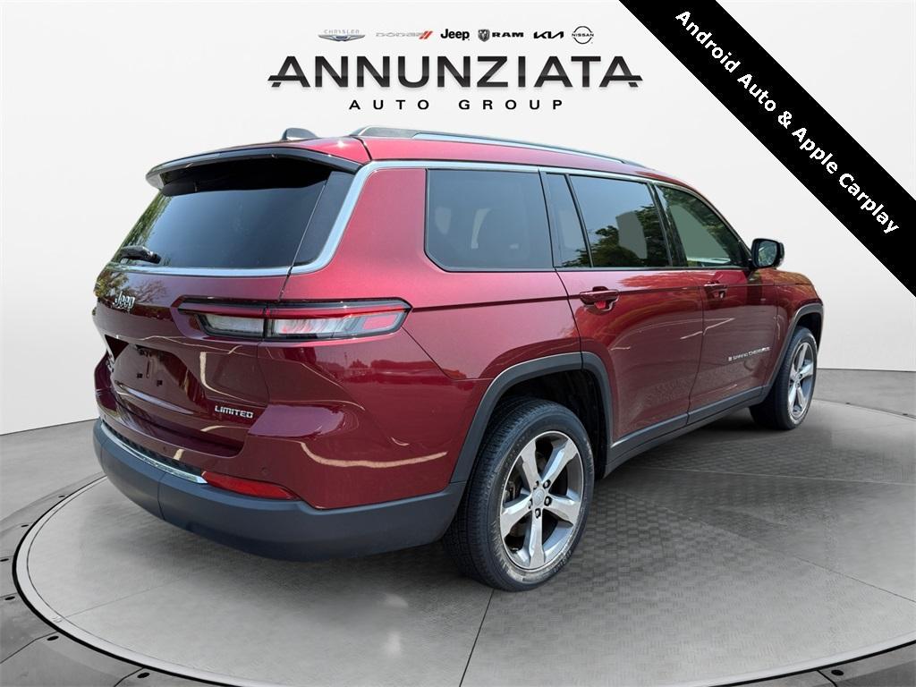 used 2021 Jeep Grand Cherokee L car, priced at $28,099