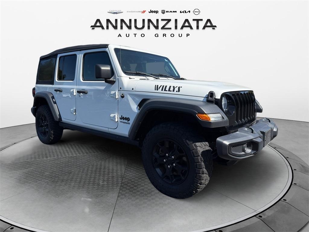 used 2021 Jeep Wrangler Unlimited car, priced at $29,299