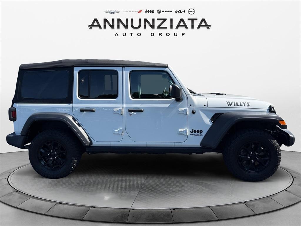 used 2021 Jeep Wrangler Unlimited car, priced at $29,299