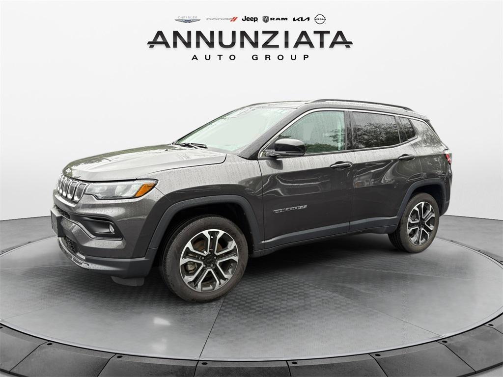 used 2022 Jeep Compass car, priced at $23,499