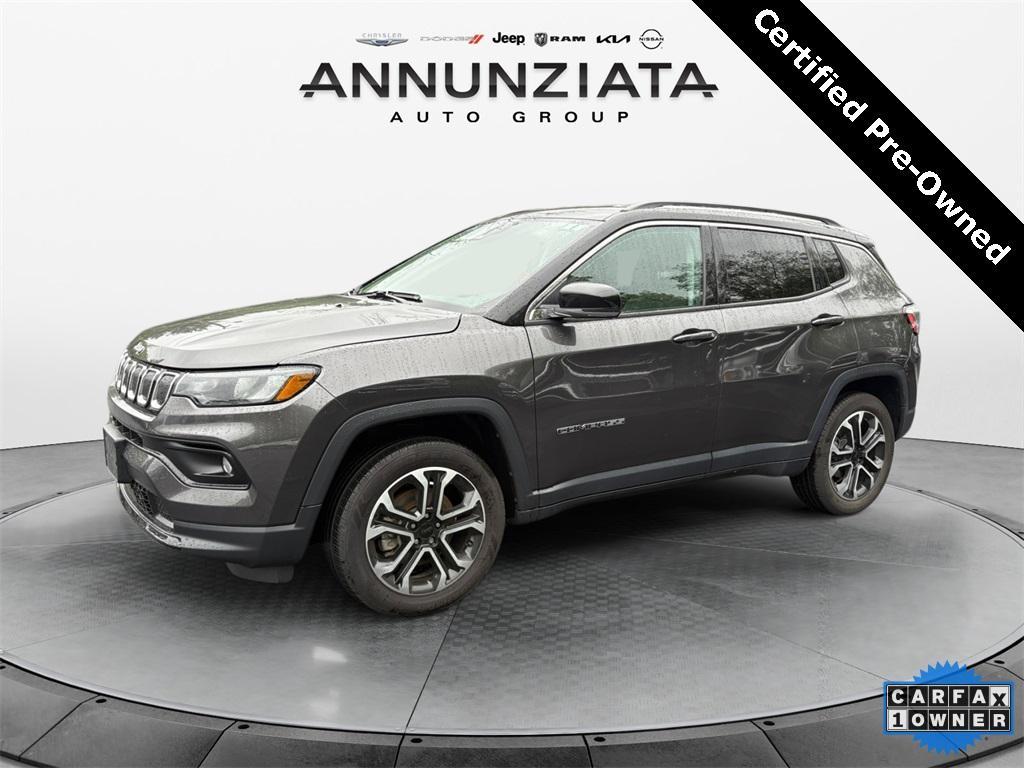 used 2022 Jeep Compass car, priced at $22,999