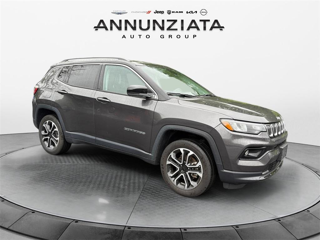 used 2022 Jeep Compass car, priced at $23,499