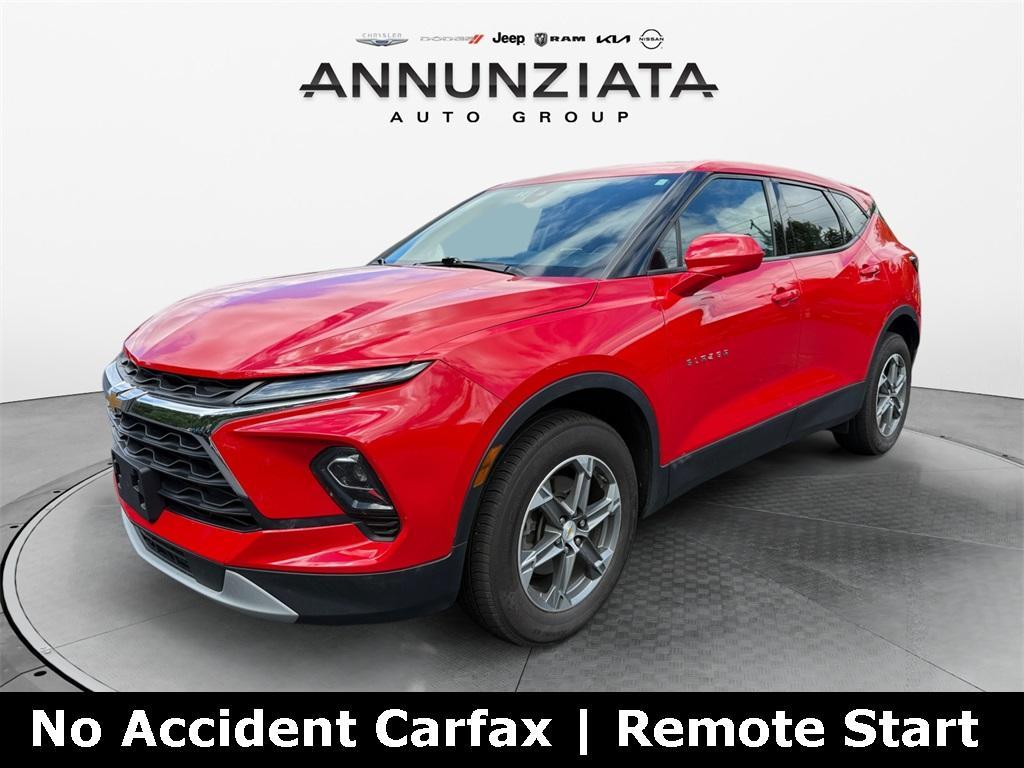 used 2023 Chevrolet Blazer car, priced at $23,599