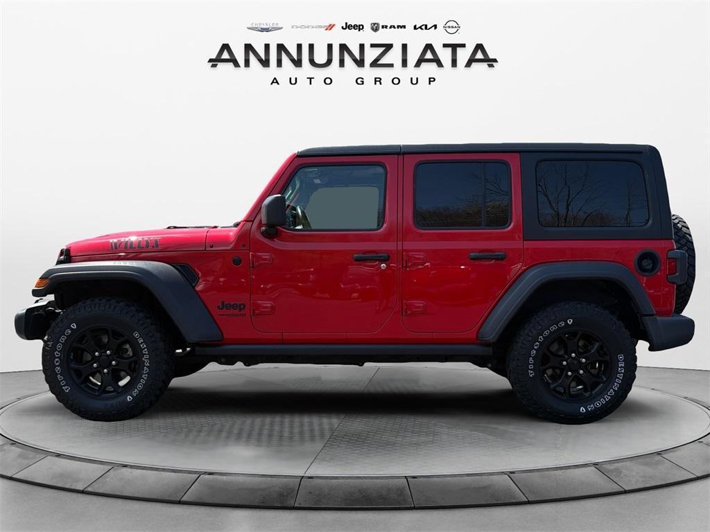 used 2021 Jeep Wrangler Unlimited car, priced at $32,499