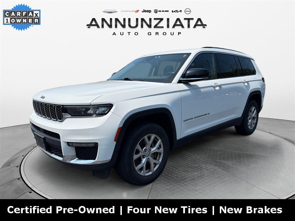 used 2021 Jeep Grand Cherokee L car, priced at $28,099