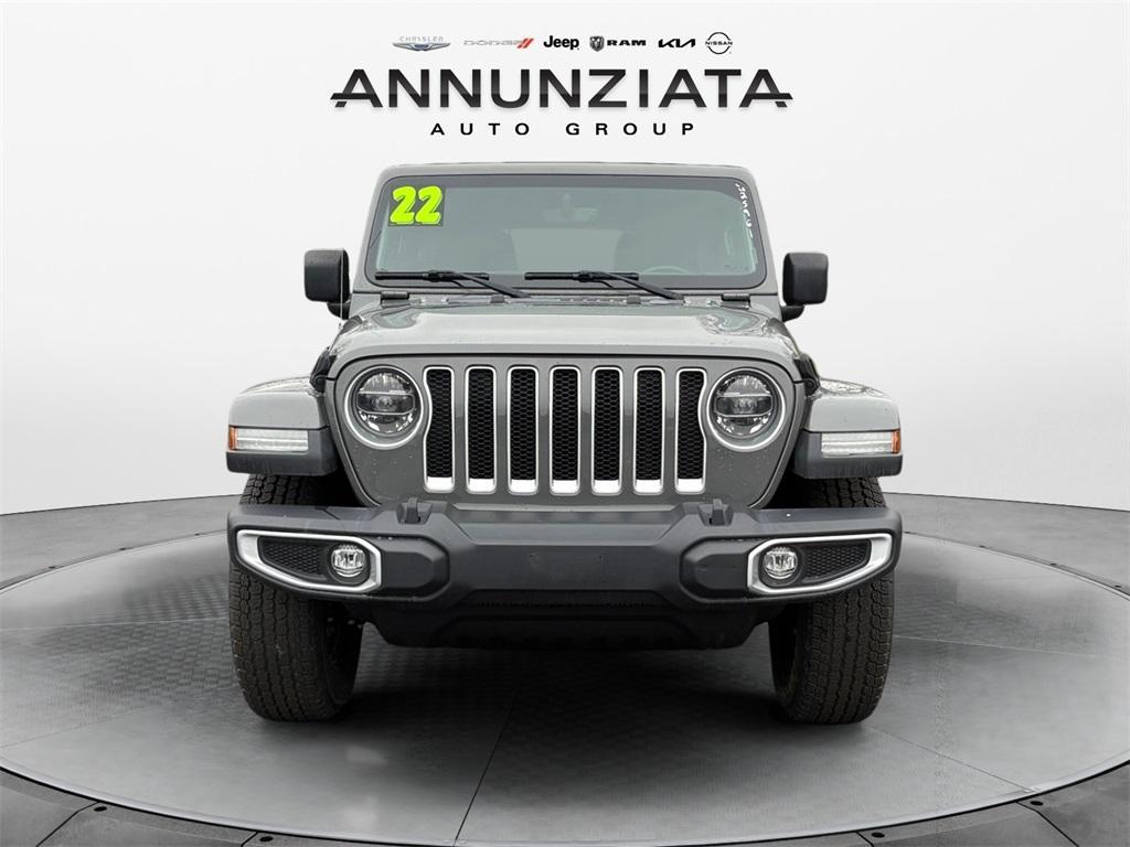 used 2022 Jeep Wrangler Unlimited car, priced at $34,999