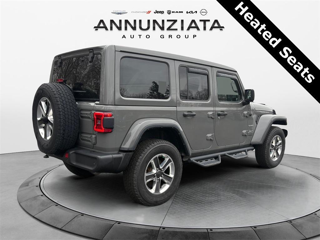 used 2022 Jeep Wrangler Unlimited car, priced at $34,399