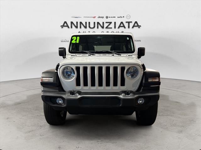 used 2021 Jeep Wrangler Unlimited car, priced at $32,425