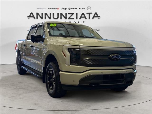 used 2023 Ford F-150 Lightning car, priced at $40,995