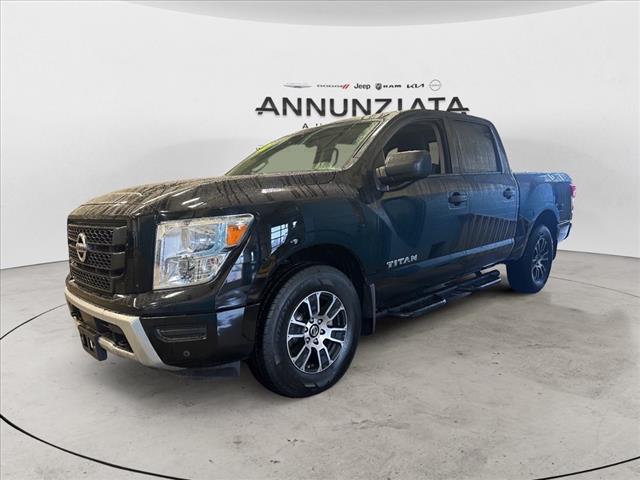 used 2022 Nissan Titan car, priced at $29,795