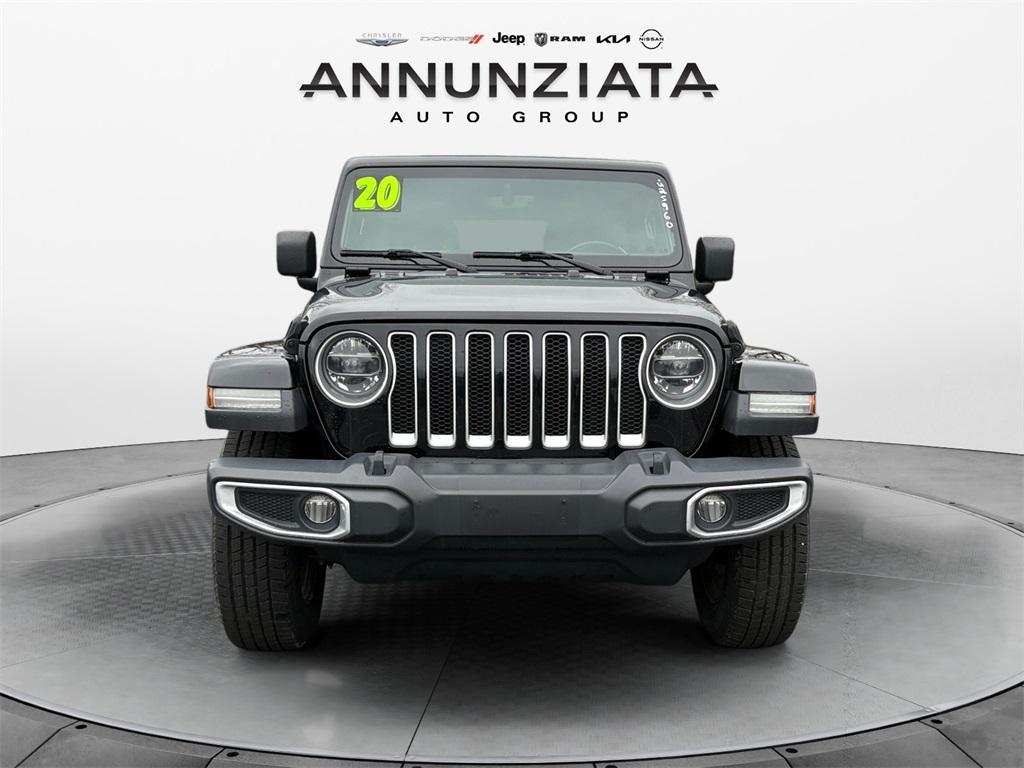 used 2020 Jeep Wrangler Unlimited car, priced at $31,999
