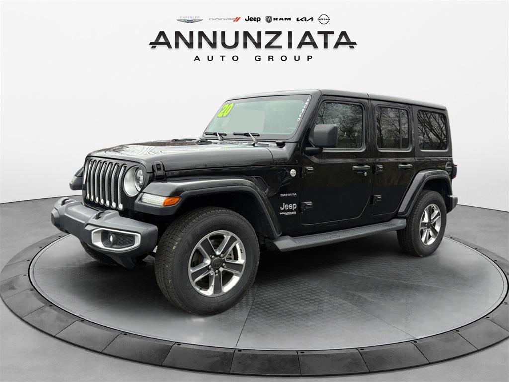 used 2020 Jeep Wrangler Unlimited car, priced at $31,999