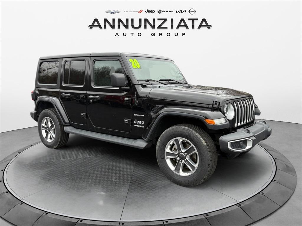 used 2020 Jeep Wrangler Unlimited car, priced at $31,999