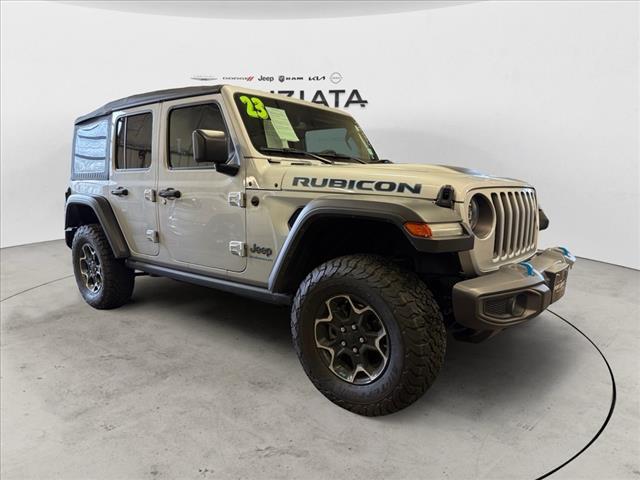 used 2023 Jeep Wrangler 4xe car, priced at $35,995