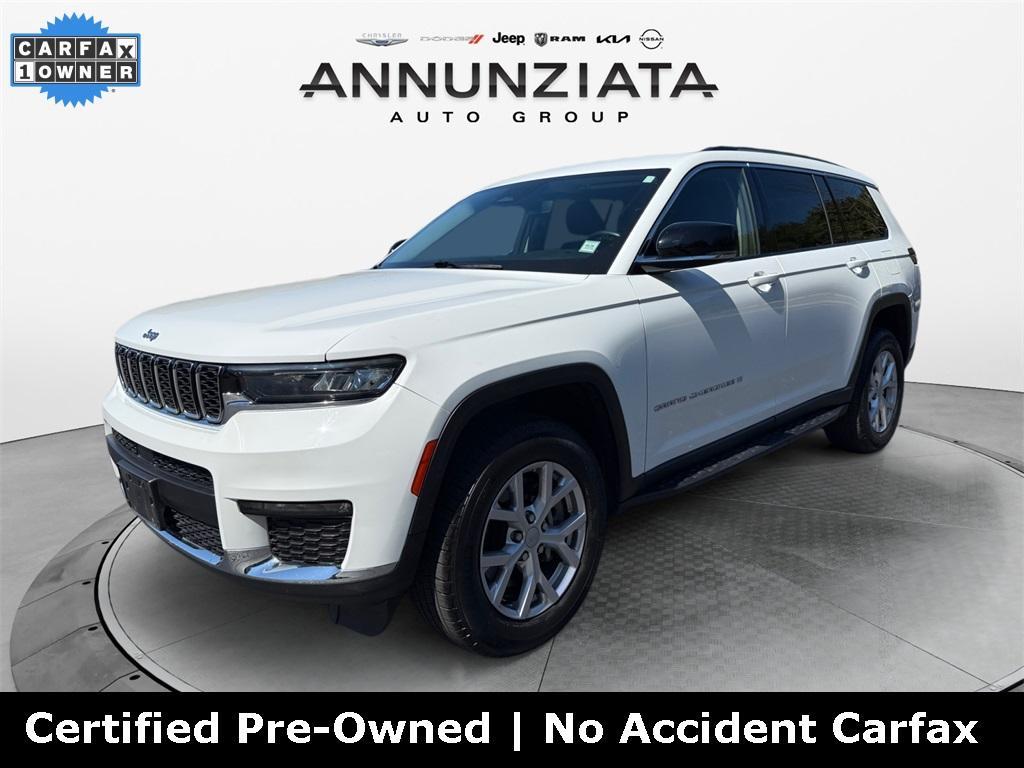 used 2022 Jeep Grand Cherokee L car, priced at $34,899